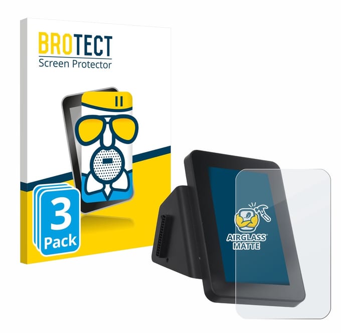 BROTECT - Screenprotector voor Anycubic Kobra 3 V2 Combo - Folie Beschermfolie Beschermglas matte 3 Stuks