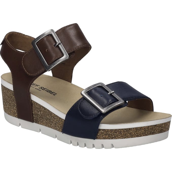 JOSEF SEIBEL Dames Sandaal Quinn 02 in blauw