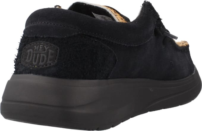 HEYDUDE - Wendy Comf Luxe Dames Instappers Black - Maat 38