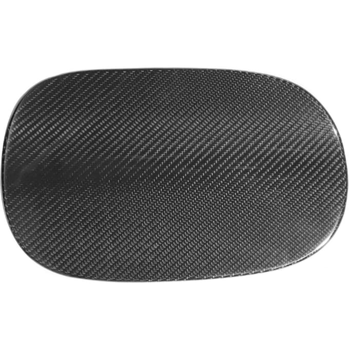 Koolstofvezel Brandstoftank Cover Trim Pasvorm voor Porsche Panamera 971 2017 2019 black