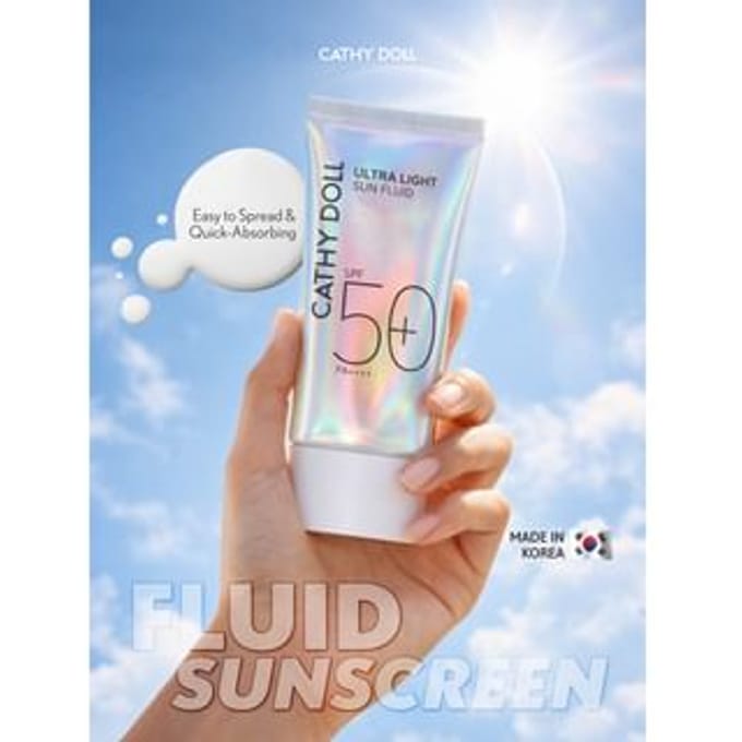 Cathy Doll - Ultra Light Sun Fluid SPF 50+ PA++++ 15ml
