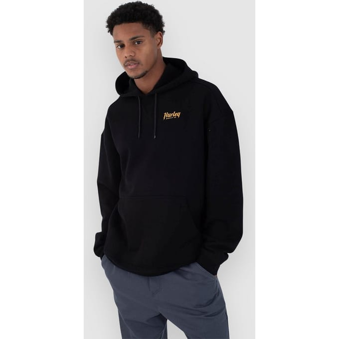 Hurley Ironclad Heavyweight Po Hoodie zwart