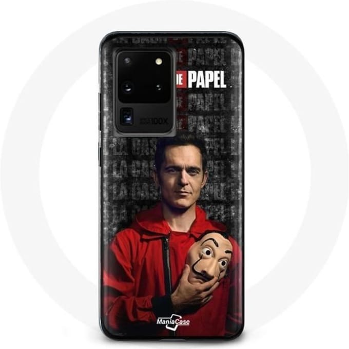 Coque - La Casa De Papel - Samsung Galaxy S20 Ultra - Noir - Souple - Mixte