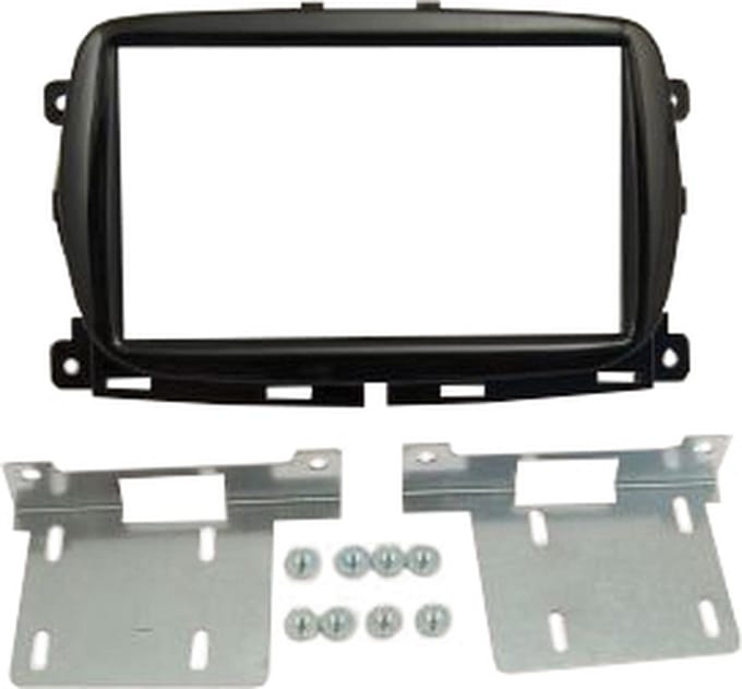 2-DIN paneel Abarth 500 vanaf 2017/ Fiat 500 2016-2021