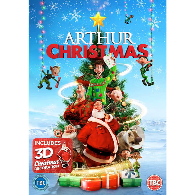 Arthur Christmas - Incl. Christmas Decoration