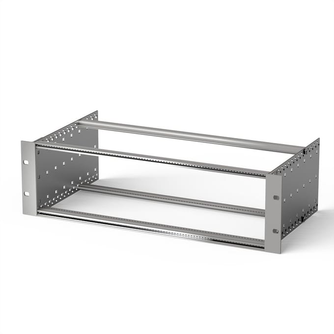 SCHROFF EuropacPRO 19 moduledrager voor backplane, retrofit afscherming, 3 HE, 355 mm