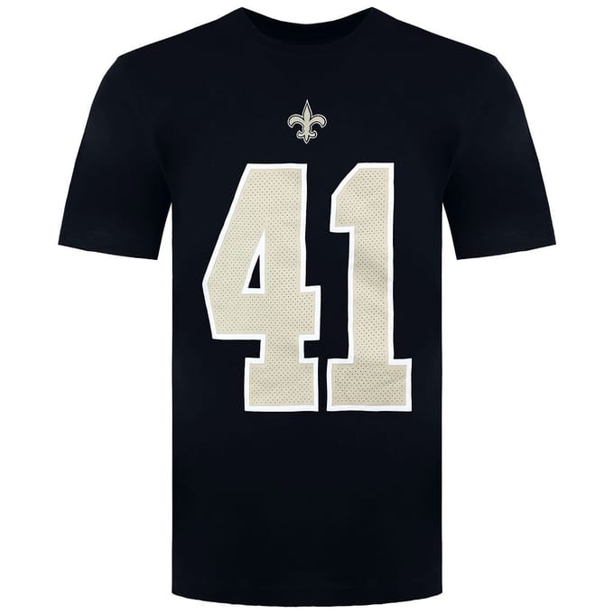 Nike NFL New Orleans Saints 41 Alvin Kamara Heren T-shirt