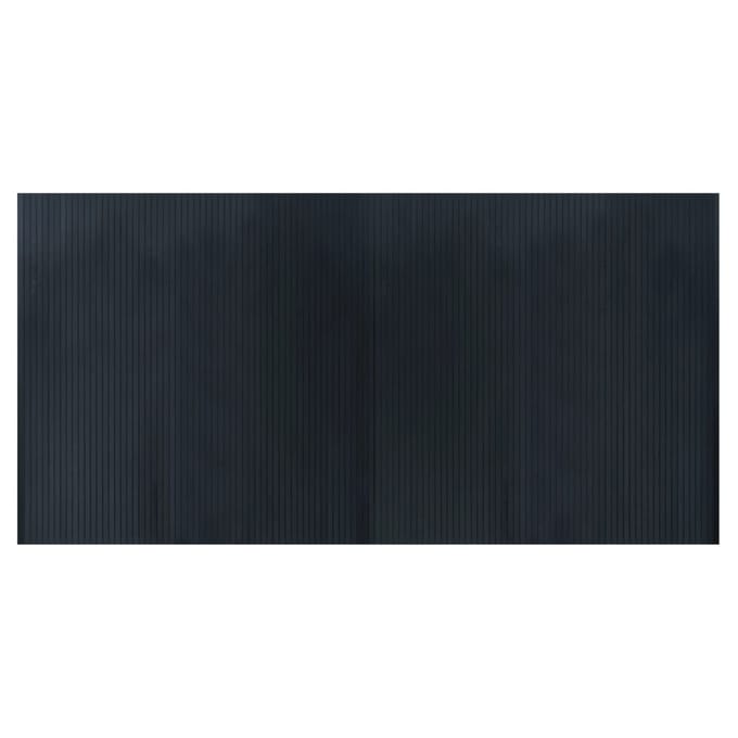 vidaXL - Vloerkleed - rechthoekig - 100x200 - cm - bamboe - grijs