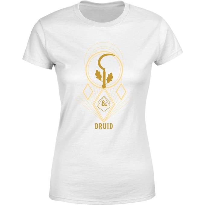 Dungeons & Dragons Druid Women's T-Shirt - Wit - XS