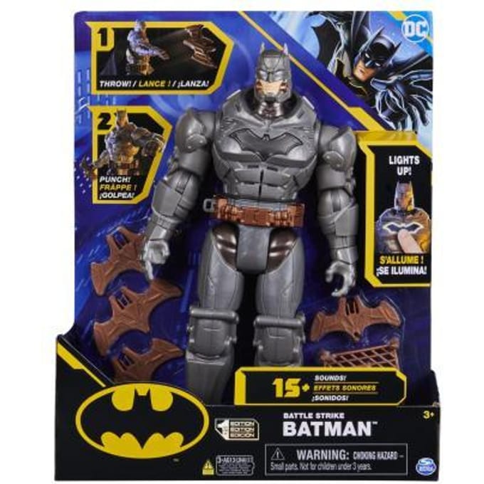 Batman VS Look met licht en geluid 30cm