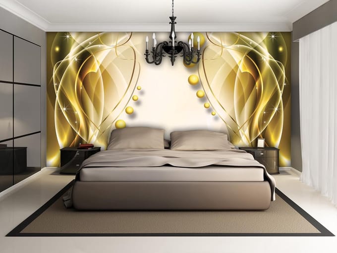 Pattern Spheres Abstract Photo Wallcovering