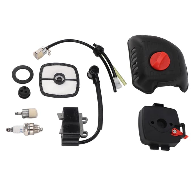 Grasmaaier Luchtfilterdeksel Kit Aluminium Luchtfilterdeksel Bougie Bobine voor A411000130