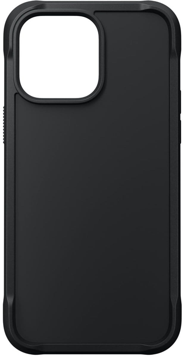 Nomad Rugged Case - geschikt voor iPhone 14 - drop-protection - geschikt voor MagSafe & draadloos laden - Zwart