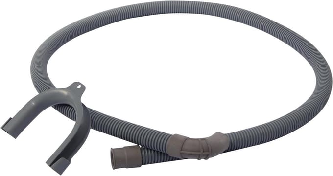 Afvoerbuis - Slang verlenger - Wasmachine aansluiten - Recht model - 25 meter - Grijs
