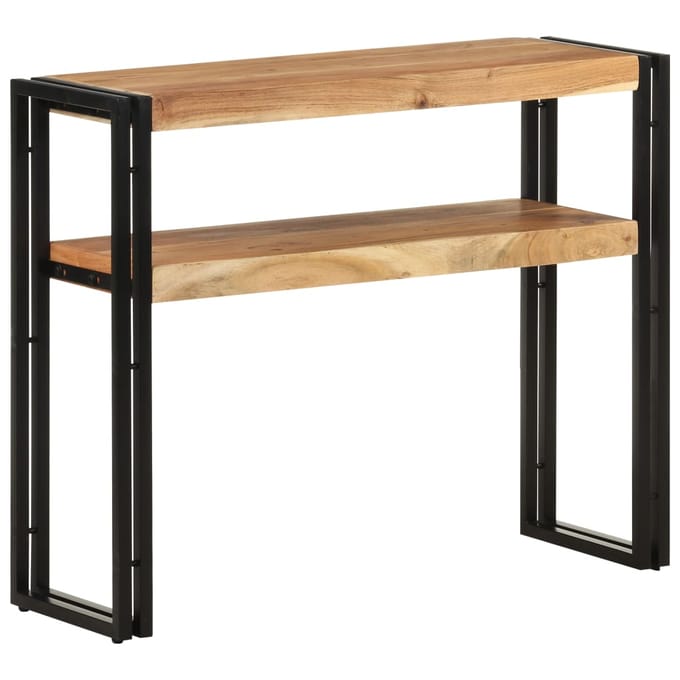 vidaXL - Wandtafel - 90x30x75 - cm - massief - acaciahout