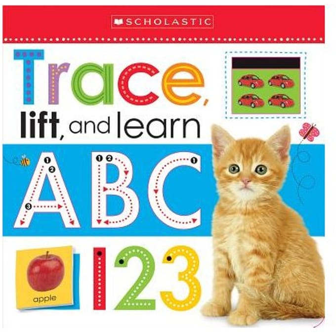 Trace, Lift, And Learn: Abc 123 (Scholastic Early Learners) - Scholastic