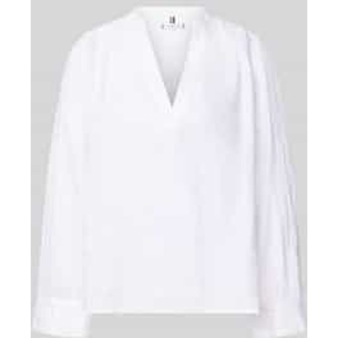 relaxed fit linnen blouse van puur linnen
