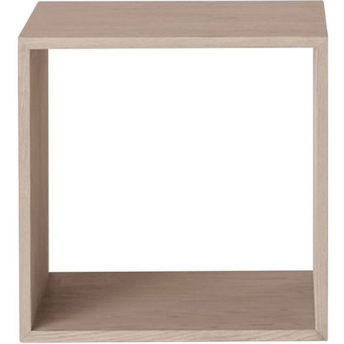 Muuto - Stacked 2.0 zonder Achterwand - medium - eiken - beige