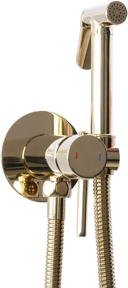 Rea Lungo Loop Gold - Inbouw Bidetmengkraan - Goud