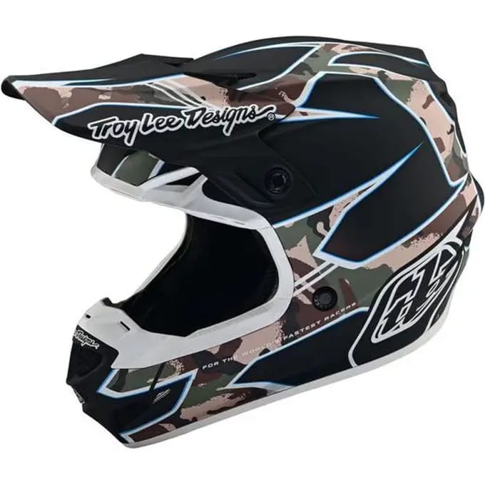 Koptelefoon Troy Lee Designs SE4 Polyacrylite W/MIPS Matrix