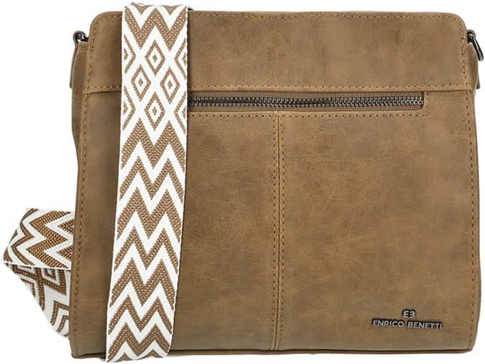 Enrico Benetti Stacey Schoudertas - Crossbodytas - Camel