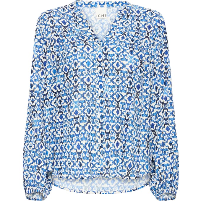 ICHI - IHMARRAKECH AOP SH5 - Dames - Lange mouwen shirts
