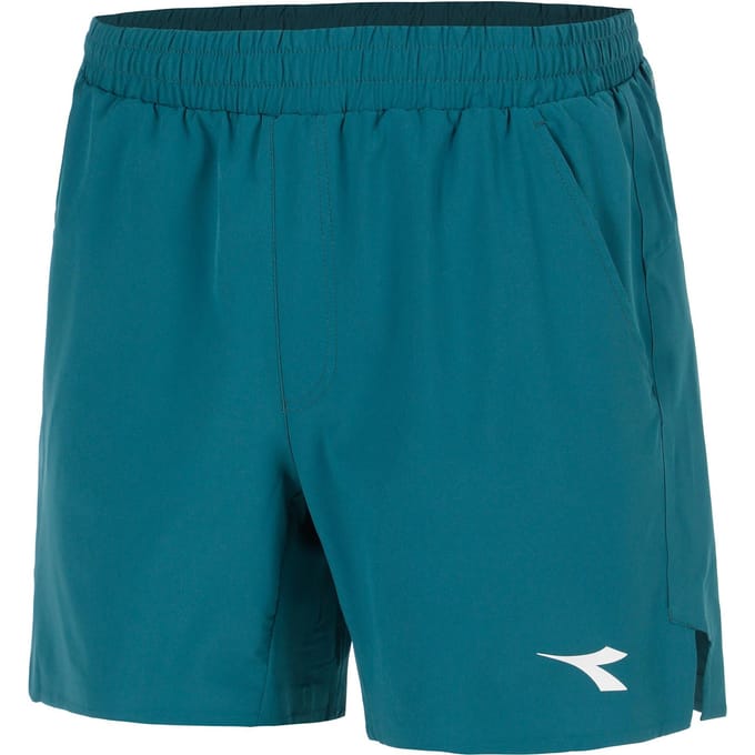 Diadora Match Shorts Heren-donkergroen