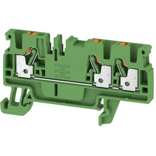 Weidmüller 1521870000 Doorgangsklem 5.1 mm Spanveer Groen 100 stuk(s)