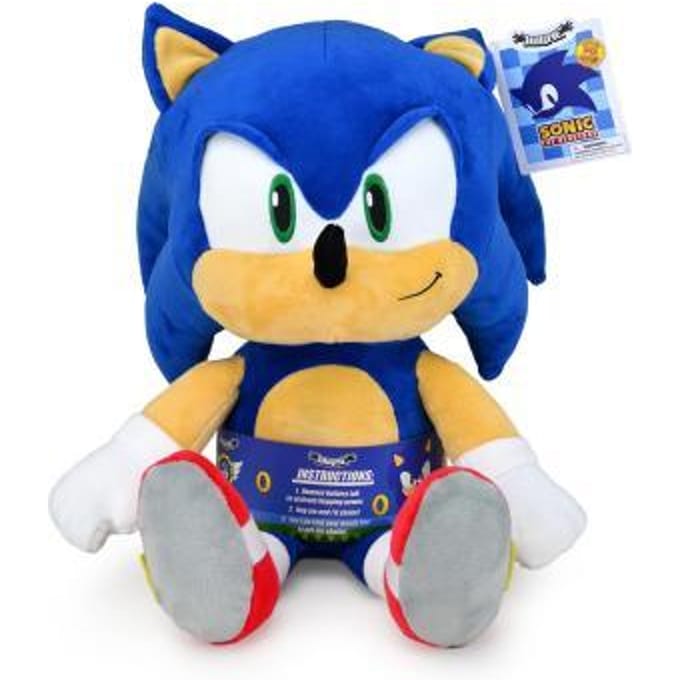 Sonic The Hedgehog Kidrobot The Hedgehog Hug me Vibrating pluche 40cm Bekende knuffels