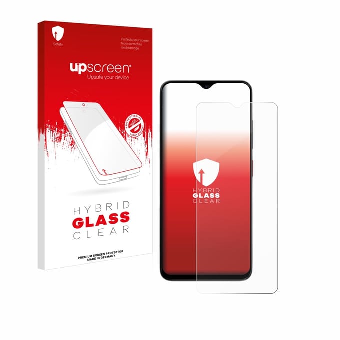 upscreen - Screenprotector voor ZTE Blade A35e - Folie Beschermfolie Beschermglas transparant