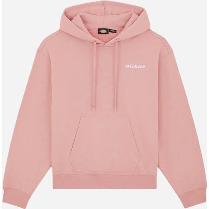 hoodie met roze vrouw