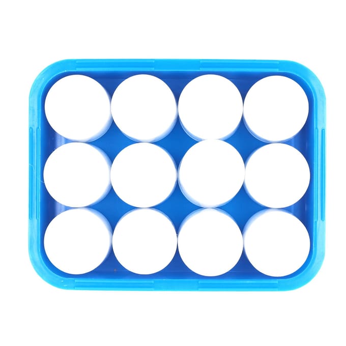 12 stuks Verfbeker Container Olieverf Acryl Aquarelverf Pigment Container Beker blue