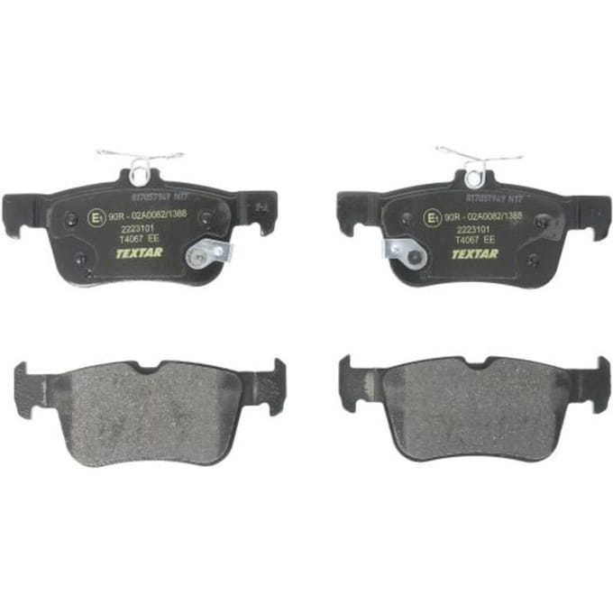 Remblokset TEXTAR 2223101, achter