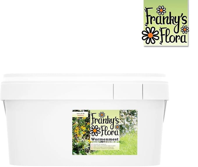 Franky’s Flora – Wormenmest – 5 liter - Emmer