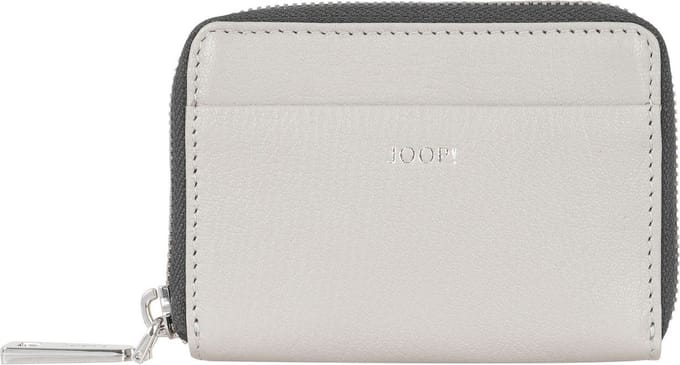 JOOP! Leren Portemonnee Lantea Blocking Aena Purse Lightgrey Lichtgrijs