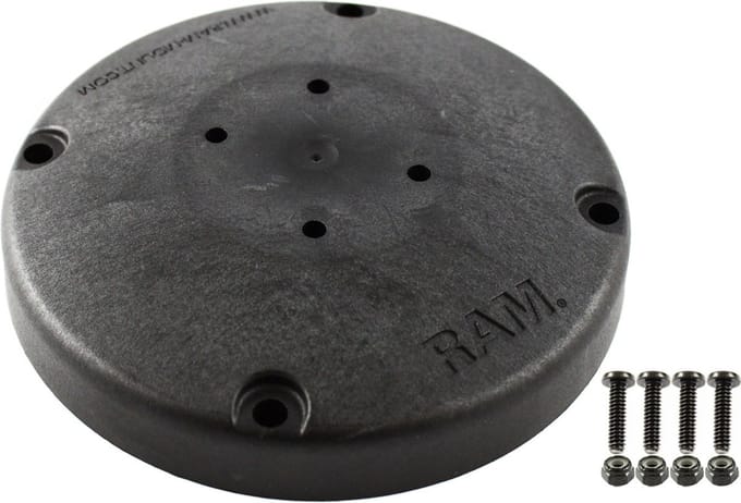 Ronde kunststof display base RAP-291U