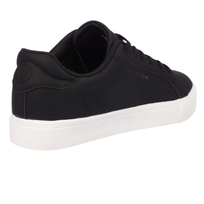 Duck and Cover Heren Clasper Trainers (Zwart)