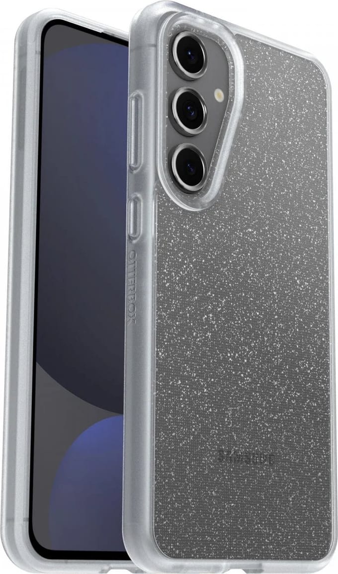 OtterBox React Geschikt voor Samsung Galaxy S24 FE 5G - Back Cover Hoesje - Transparant Glitter