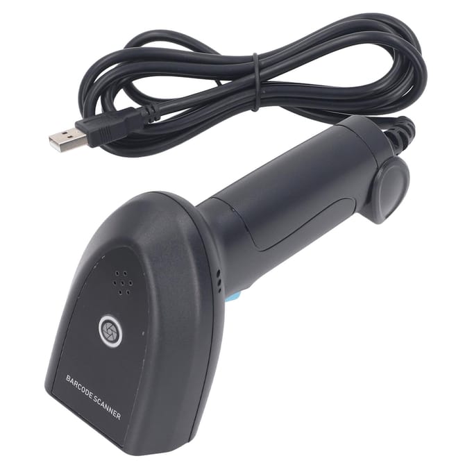 1D Barcode Scanner USB Bedraad Hoge Nauwkeurigheid CCD Barcode Lezer voor Supermarkt Express Levering black