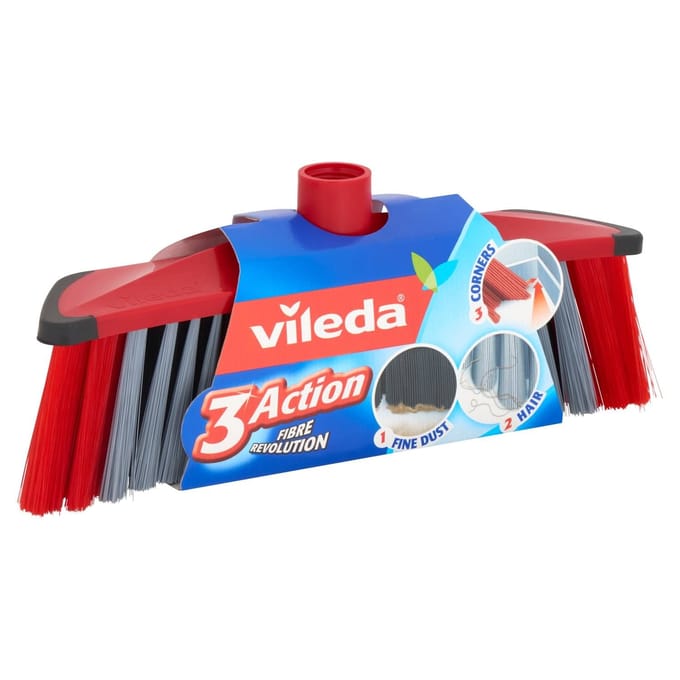 Vileda 3Action Binnenbezem - Binnenbezem - 3Action-technologie