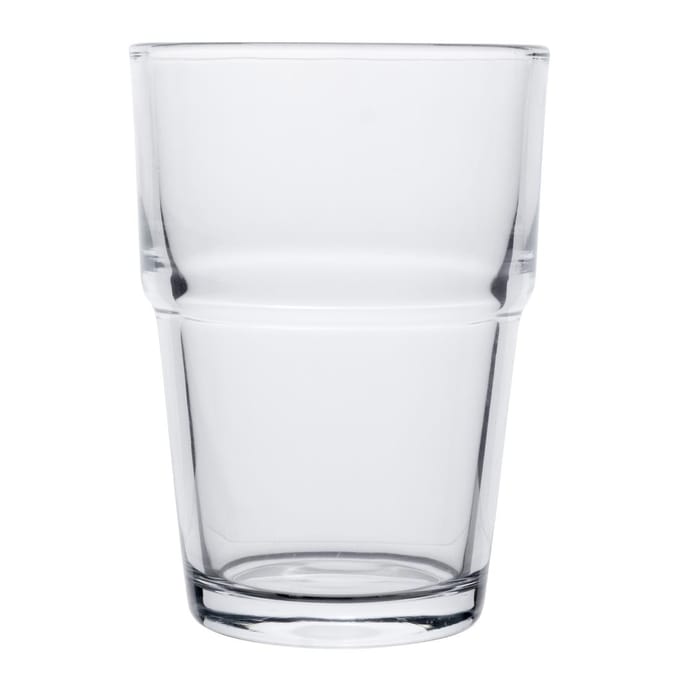 Olympia Stapelbare tumbler gehard glas 20cl ( Set van 12 )