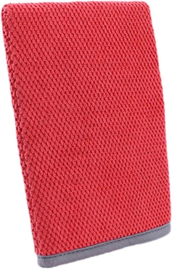 Auto Poets Handschoen - Klei Mitt - Lak Reinigen - Snel Absorberend - 22 x 14 cm - Rood