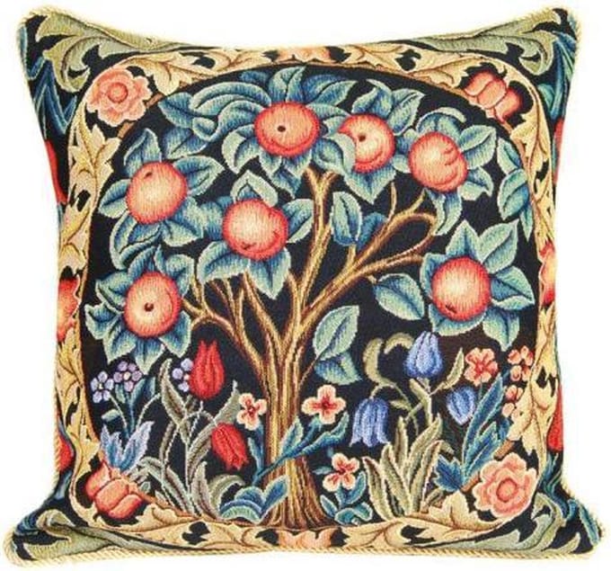 Signare Kussenhoes - Gobelin -William Morris - Orange