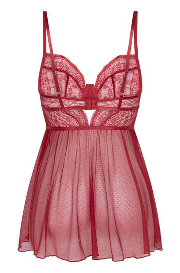 Hunkemöller Isabelle Babydoll Rood
