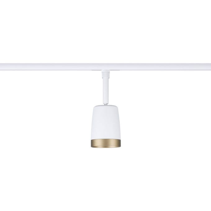 Paulmann URail railspot COVER, wit/goud, Ø 7 cm, GU10