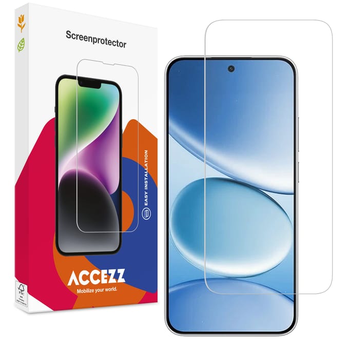 Accezz Screen Protector - Geschikt voor Xiaomi Redmi Note 15 Pro (5G) - Gehard Glas Screenprotector