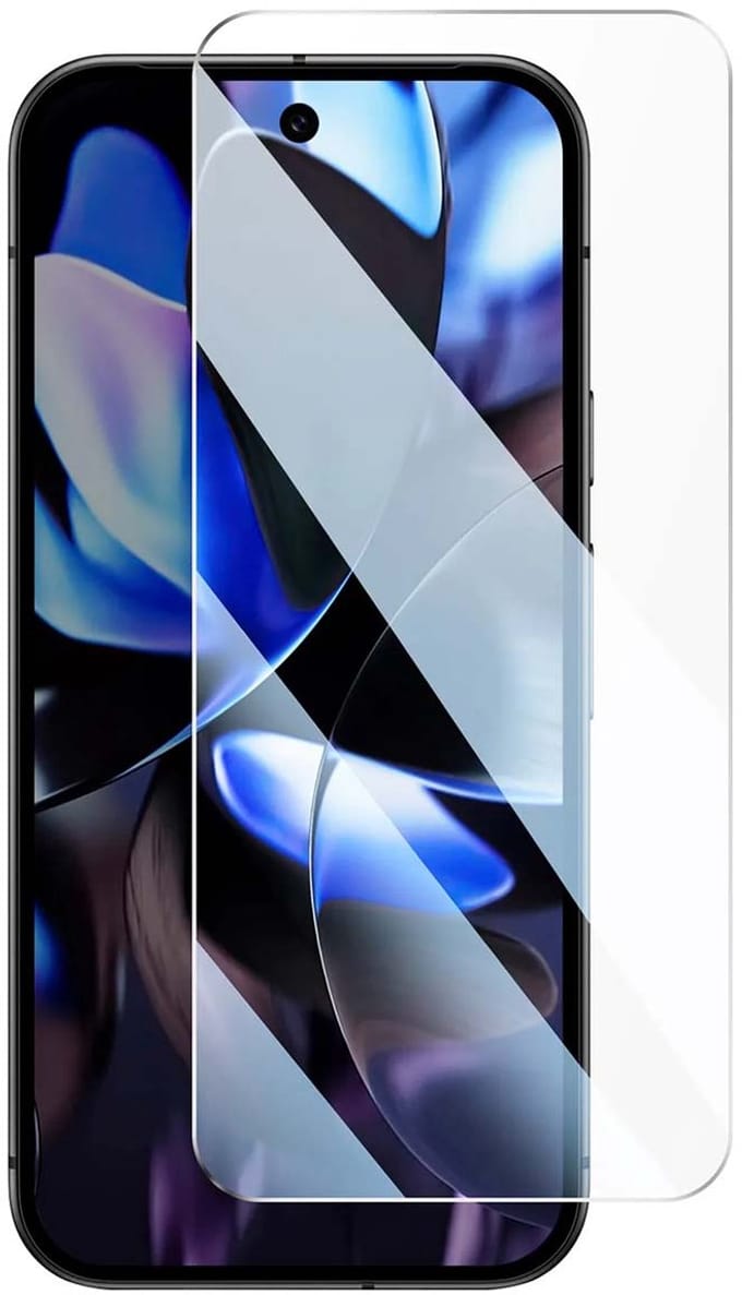 Bigben Connected, Screenprotector geschikt voor Google Pixel 10 / 10 Pro - Tempered Glass 9H & Anti-Fingerprint, Transparant