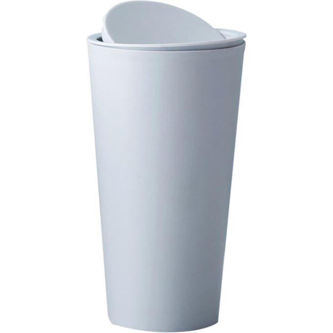 Mini Trash Can Car Potable Trash Bin Plastic Waterproof Desktop Garbage Basket Car Interior Office Home Rubbish Storage Organize