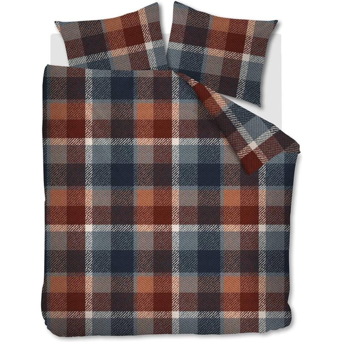 Beddinghouse Marnix dekbedovertrek - Lits-Jumeaux - 240x200/220 - Blauw