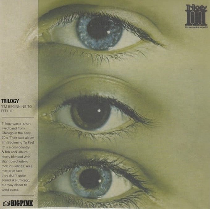 Trilogy - I'm Beginning To Feel It (CD)